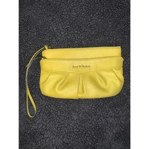Juice Couture Yellow Wrist Wallet
